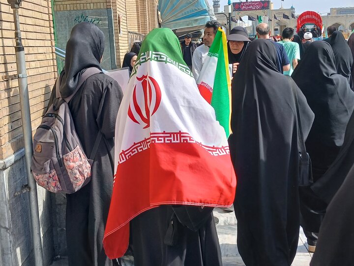 تصاویر/مراسم تشییع شهید حجت الاسلام والمسلمین سعیدخطیب وزیر اطلاعات در مشهدمقدس