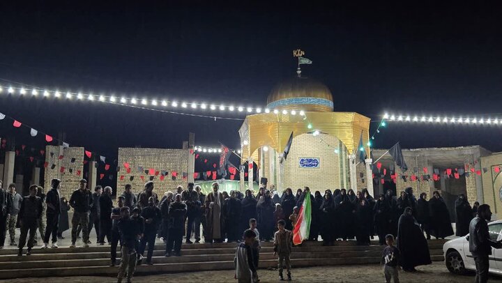 تصاویر/ وداع عاشقانه با پیکر پاک بسیجی شهید سیدحسین سیدیان