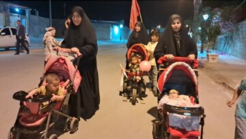 تصاویر/ رژه کالسکه سواران دوراهکی در حمایت از نظام