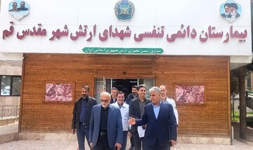 رئیس سازمان اورژانس کشور از مراکز درمانی قم بازدید کرد