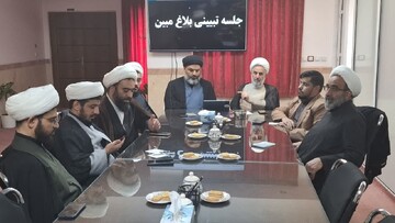 اولین جلسه برخط قرارگاه جنگ ترکیبی بلاغ مبین حوزه علمیه استان یزد برگزار شد + عکس