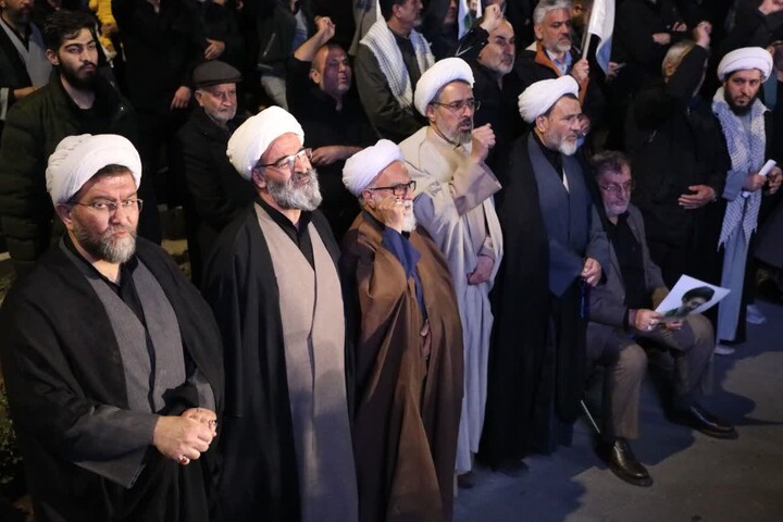 تصاویر/ بیست و سومین شب از تجمع «شب‌های اقتدار» در سمنان