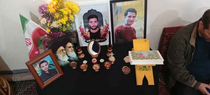 تصاویر / دیدار مدیر حوزه علمیه استان همدان با خانواده معظم شهدای جنگ رمضان