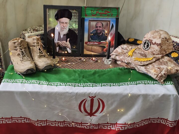 تصاویر/ حضور نماینده ولی‌فقیه در کردستان در منزل خانواده های شهدا جنگ رمضان