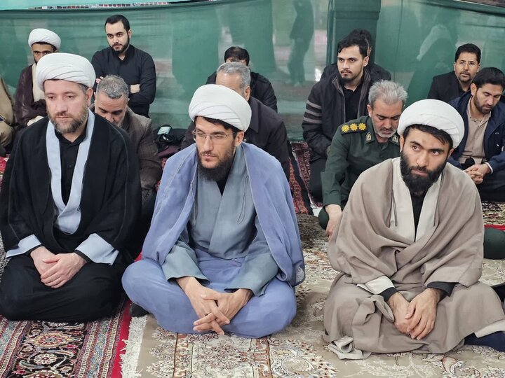 تصاویر/نشست حجت‌الاسلام‌ والمسلمین پورذهبی با طلاب و روحانیون بخش دلبران شهرستان قروه