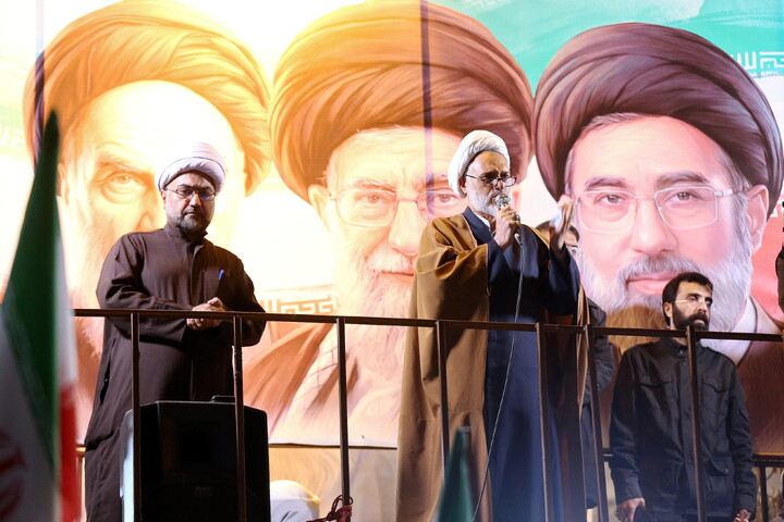 تصاویر/ بیست و پنجمین شب خون‌خواهی مردم قم