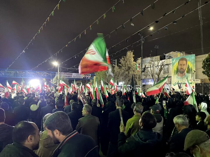 تصاویر/ بیست‌وچهارمین شب ایستادگی ملاردی‌ها پای کار ایران اسلامی