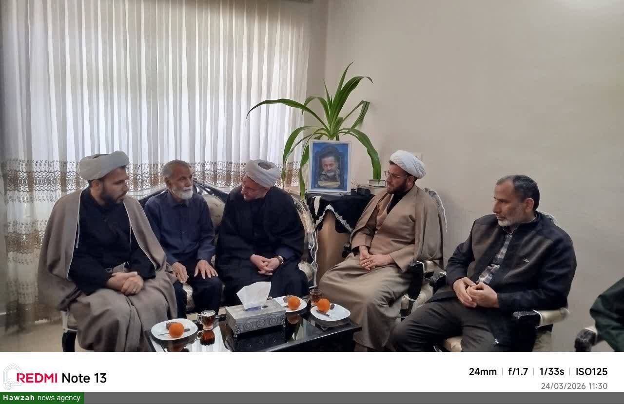 دیدار با خانواده‌‌ شهید ناصرامدادی فرد