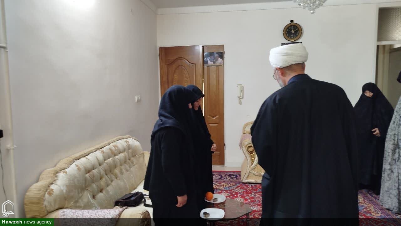 دیدار با خانواده‌‌ شهید ناصرامدادی فرد