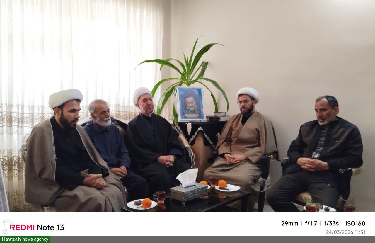 دیدار با خانواده‌‌ شهید ناصرامدادی فرد