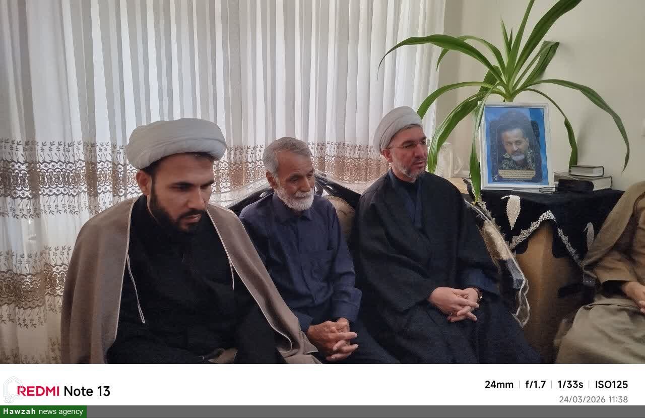 دیدار با خانواده‌‌ شهید ناصرامدادی فرد