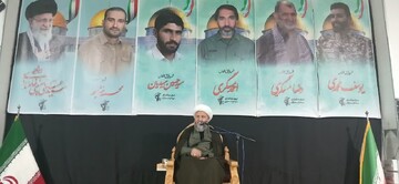 مراسم شهید مبارزه با استکبار و مسیر ظهور امام زمان در ابوزیدآباد برگزار شد+تصاویر
