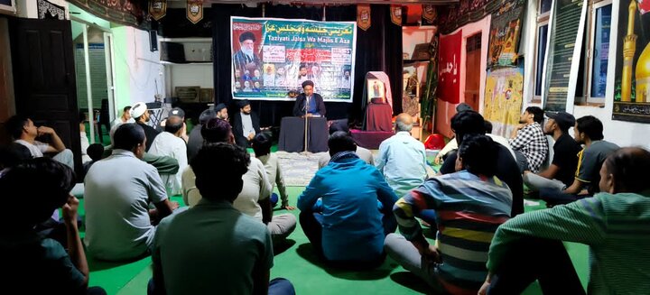 امسن فیض آباد میں یادِ شہداء کے سائے تلے پیغامِ حق بلند؛ دنیاوی طاقتیں بے بس، سپر پاور صرف اللہ ہے