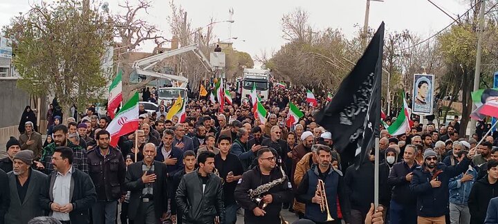 تصاویر/ مراسم تشییع پیکر شهید اقتدار وطن حسین جهانشاهی نسب