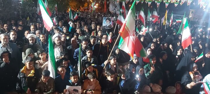 تصاویر/ مردم همیشه در صحنه جای جای استان کرمان پای کار نظام و انقلاب
