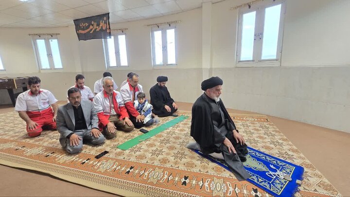 تصاویر/حضور امام جمعه نطنز در جمع خادمین هلال احمر