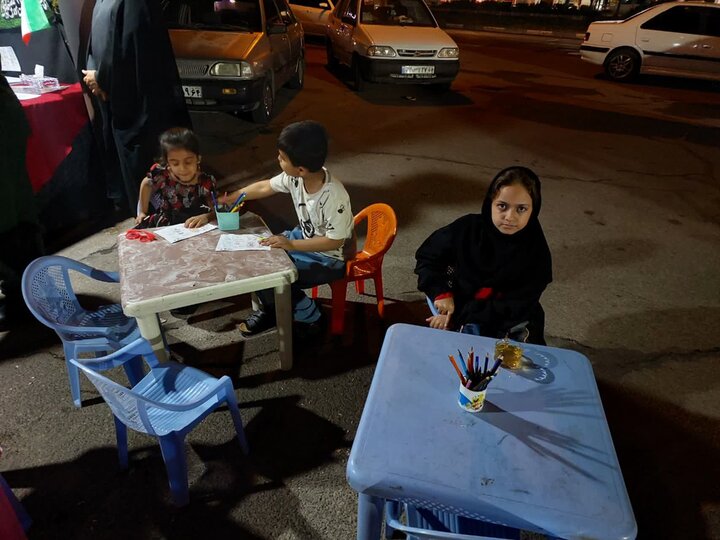 تصاویر/ بازدید امام جمعه بافق از موکب های بانوان در جنگ رمضان