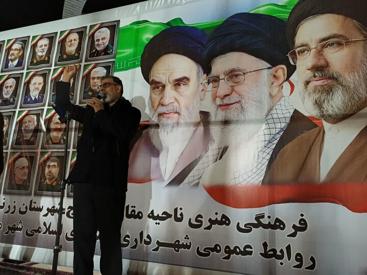 تصاویر/بیست و چهارمین شب حضور پرشور مردم ولایتمدار مامونیه در تجدید بیعت با آرمان‌های انقلاب