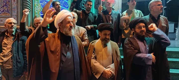 تصاویر/ اجتماع مردم قرچک برای دفاع از وطن