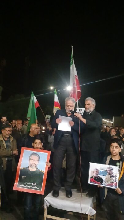 تصاویر/اجتماع باشکوه و وحدت بخش  مردم شهر نوش آباد در حمايت انقلاب اسلامی