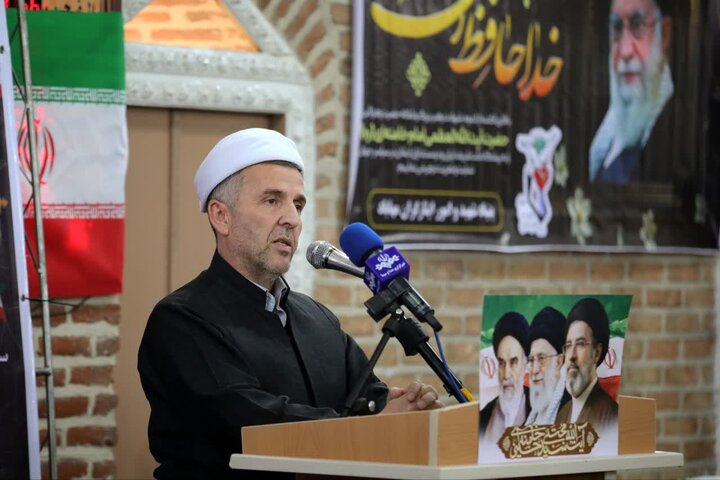 تصاویر/ مراسم بزرگداشت امام شهید امت اسلامی و شهدای گرانقدر جنگ رمضان در مهاباد