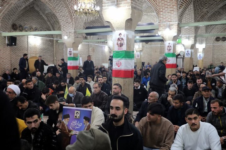 تصاویر/ مراسم بزرگداشت امام شهید امت اسلامی و شهدای گرانقدر جنگ رمضان در مهاباد