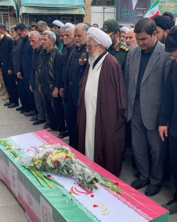 تصاویر/ تشییع و خاکسپاری شهید علیرضا دهقانی سانبچ از تفت تا زادگاهش؛سانیچ