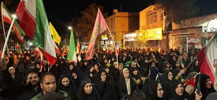 تصاویر/زرندی‌ها در بیست‌و پنجمین شب برای ایران