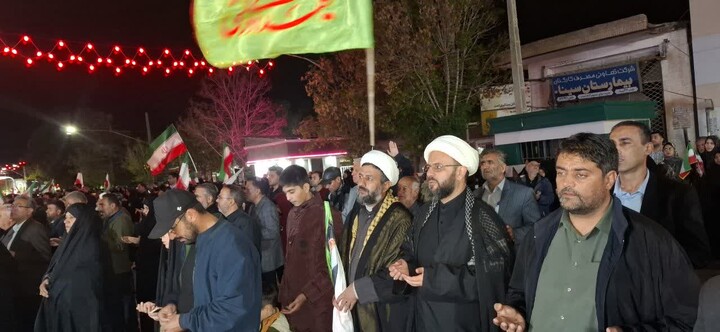تصاویر/زرندی‌ها در بیست‌و پنجمین شب برای ایران