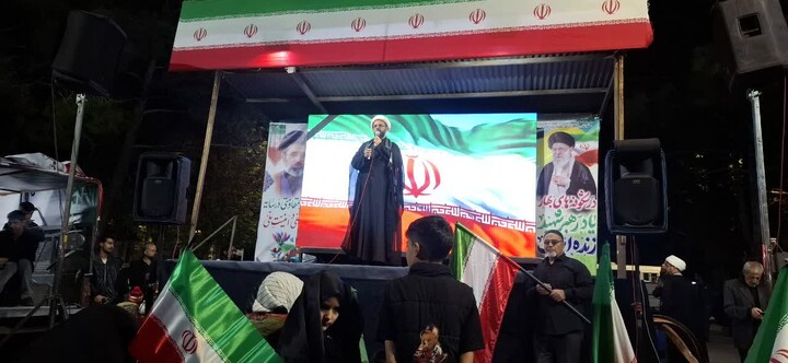 تصاویر/زرندی‌ها در بیست‌و پنجمین شب برای ایران