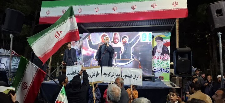 تصاویر/زرندی‌ها در بیست‌و پنجمین شب برای ایران