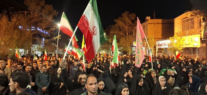 تصاویر/زرندی‌ها در بیست‌و پنجمین شب برای ایران