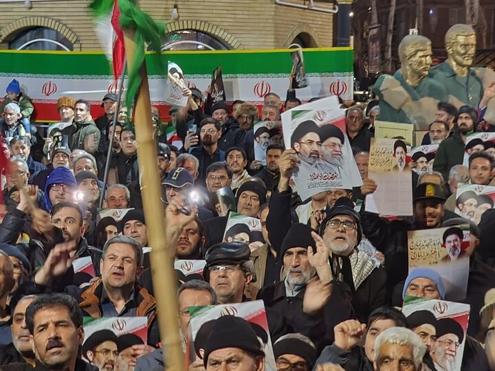 تصاویر/ تجمع مردم نقده در حمایت از انقلاب اسلامی