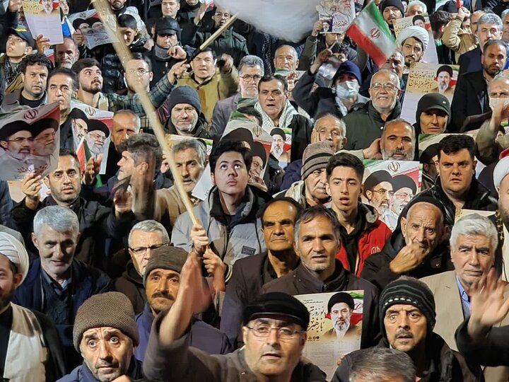 تصاویر/ تجمع مردم نقده در حمایت از انقلاب اسلامی