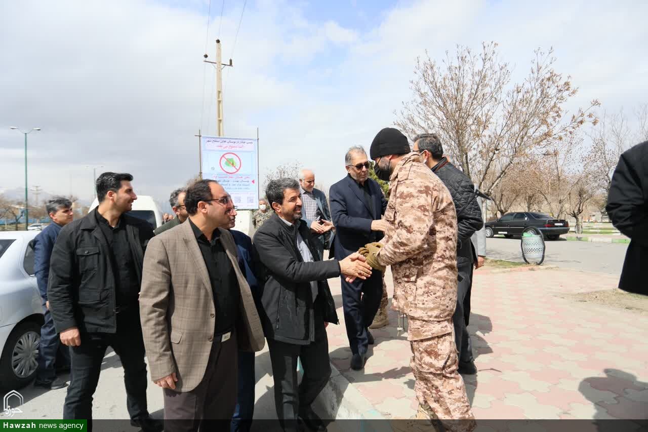 بازدید استاندار همدان از ایست بازرسی؛ قدردانی از نیروهای تأمین‌کننده امنیت