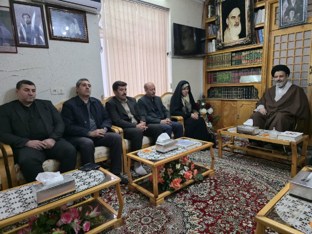 دیدار نوروزی مسئولان با امام جمعه ماکو