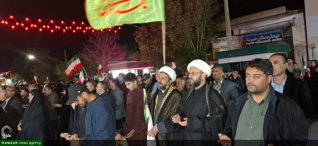 تصاویر/ اجتماع زرندی‌ها در بیست‌و پنجمین شب برای ایران