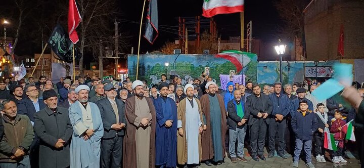 تصاویر/ تجمع مردمی امت حزب الله در شهرستان چایپاره