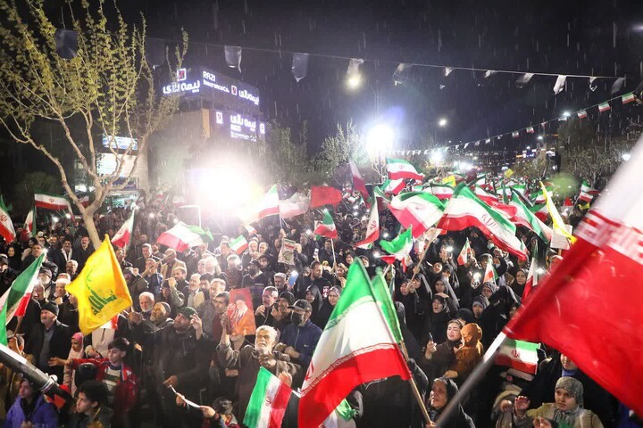 تصاویر/ بیست و پنجمین شب تجمع «شب‌های اقتدار» در سمنان