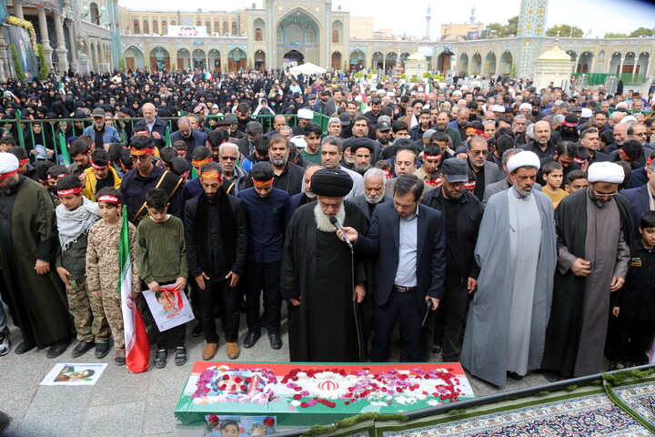 تصاویر/ مراسم تشییع شهید دانش آموز محمد حسین دهقان
