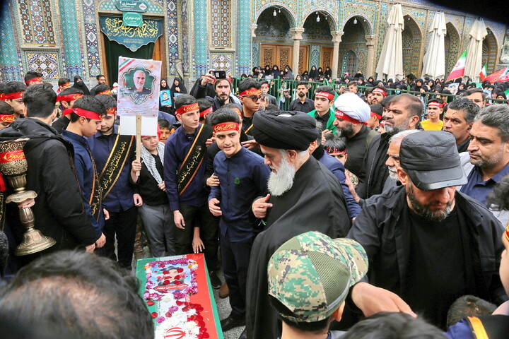 تصاویر/ مراسم تشییع شهید دانش آموز محمد حسین دهقان