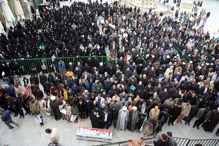 تصاویر/ مراسم تشییع شهید دانش آموز محمد حسین دهقان