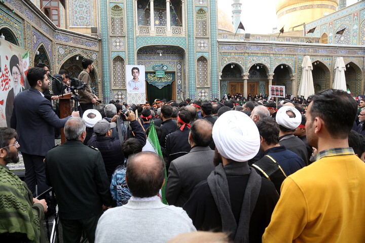 تصاویر/ مراسم تشییع شهید دانش آموز محمد حسین دهقان