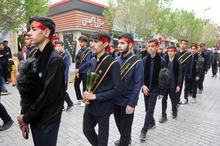 تصاویر/ مراسم تشییع شهید دانش آموز محمد حسین دهقان