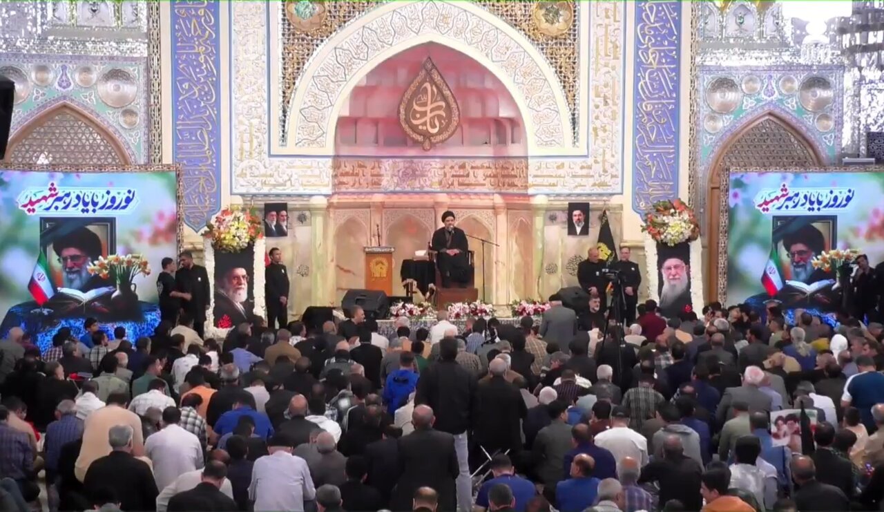 سخنرانی حجت الاسلام سیدمحمدباقر طباطبایی نژاد در ویژه برنامه نصر حرم مطهر رضوی