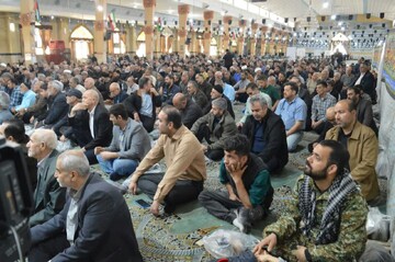 تصاویر/ نماز عبادی سیاسی جمعه در پاکدشت