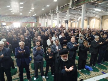 تصاویر/ نماز عبادی سیاسی جمعه شهر بجستان