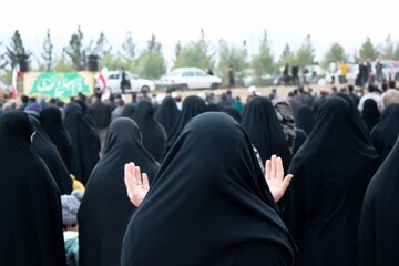 تصاویر/ دومین مراسم بزرگ استغاثه به حضرت حجت ابن الحسن در آران وبیدگل