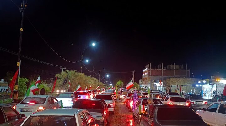 تصاویر/ خروش مردمی حماسه و حمایت در شهرهای مختلف استان کرمان