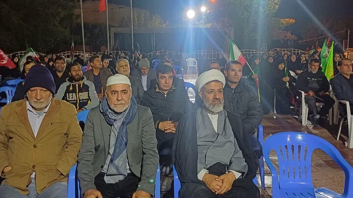 تصاویر/ مردم بندر ریگ در صحنه دفاع از نظام
